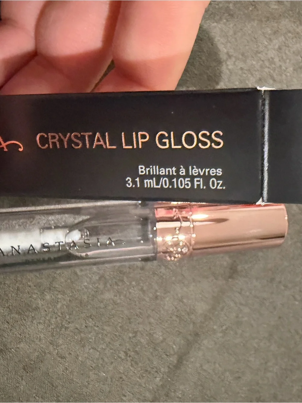 Anastasia Crystal Lip Gloss — shade Glass